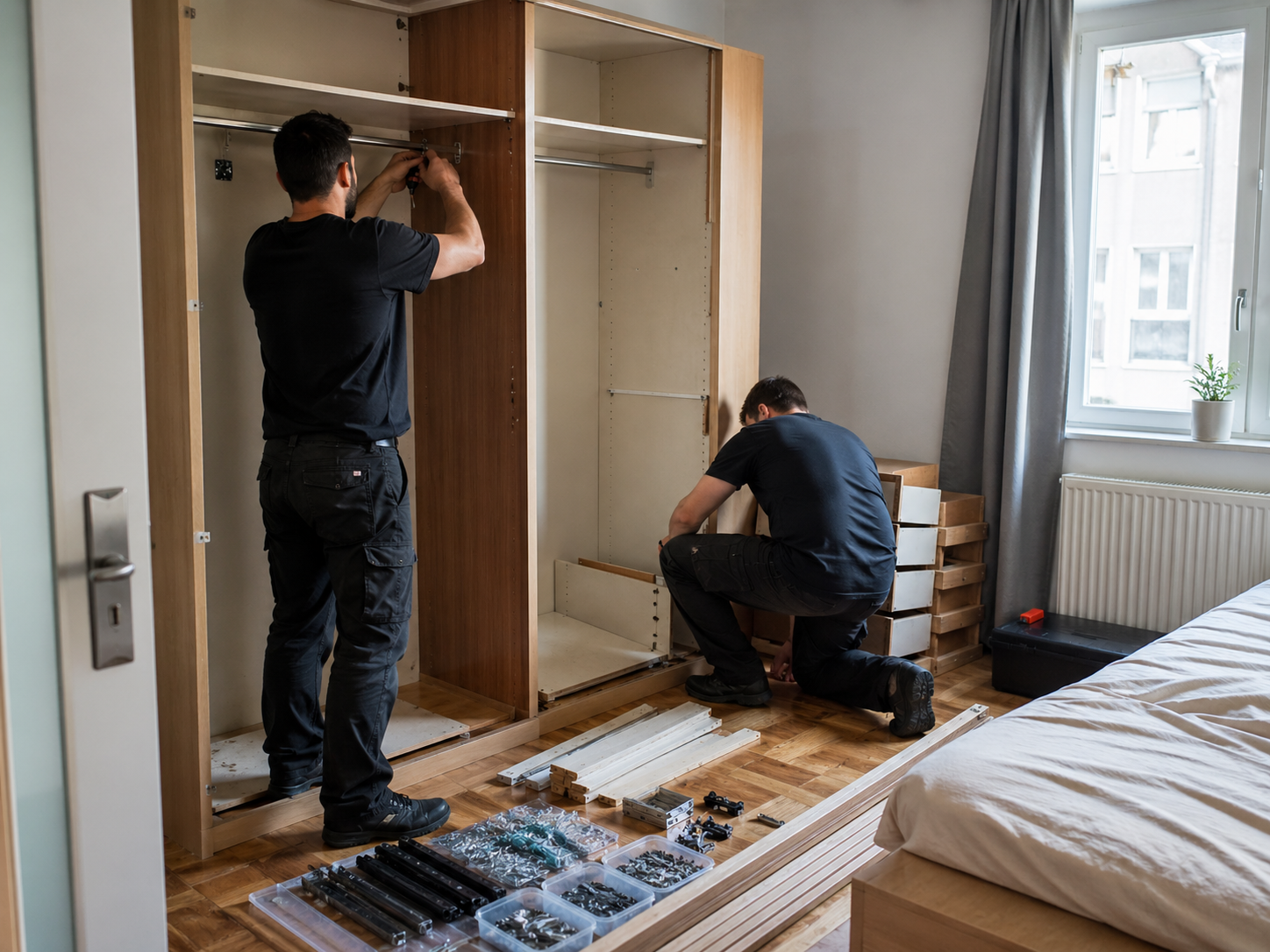 Wohnungsauflösung – Räume werden komplett geleert und für die Übergabe vorbereitet
