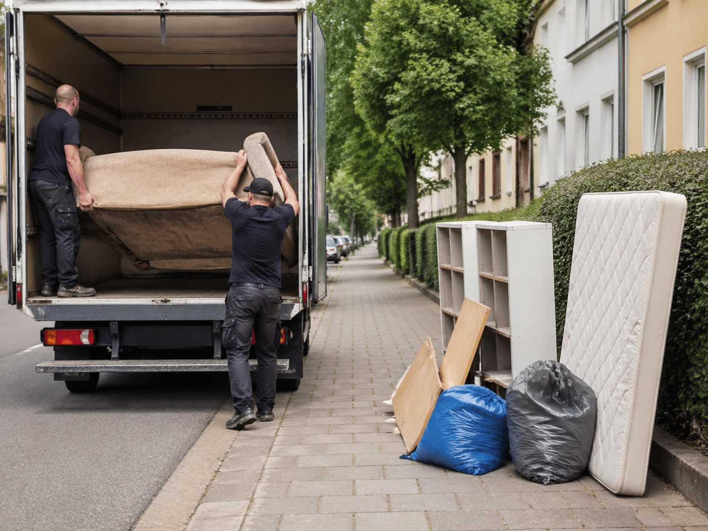 Sperrmüll-Entsorgung in NRW – altes Sofa und Matratze werden abgeholt