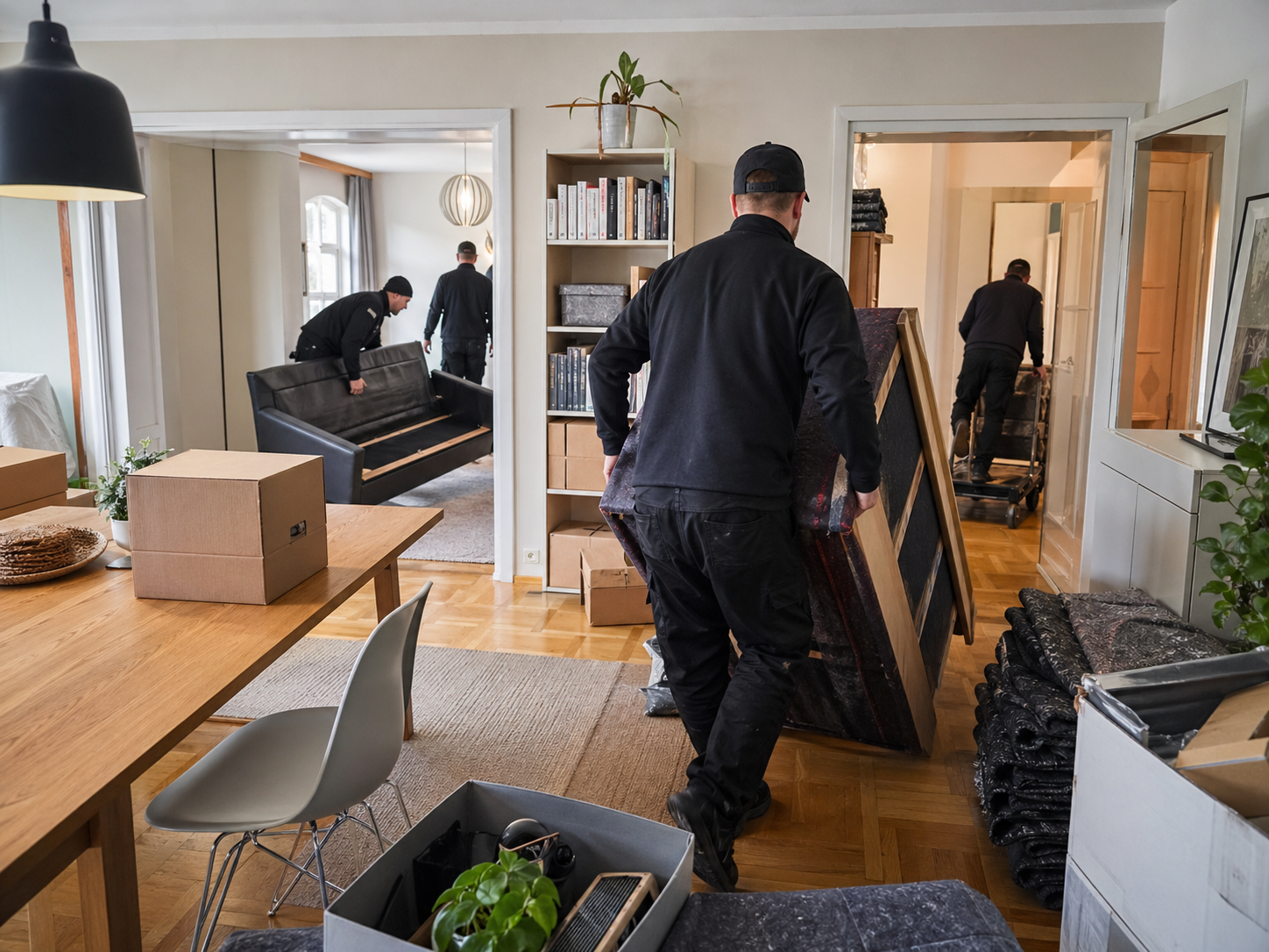 Wohnungsauflösung in NRW – komplette Wohnung wird geräumt und besenrein übergeben